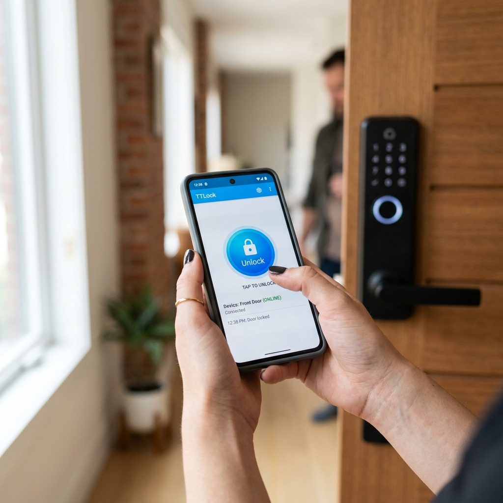 Hướng Dẫn Cài Đặt App TTLock Cho Khóa Vân Tay