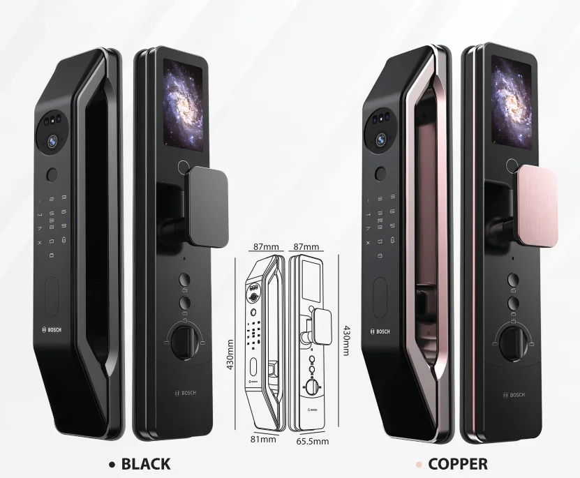 Khóa điện tử Bosch FU6 eu plus công nghệ đỉnh cao Face ID