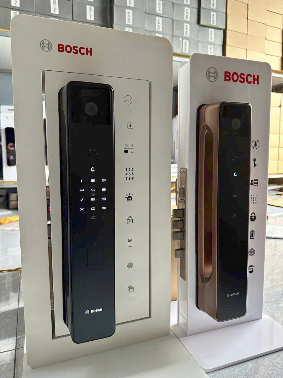 Khóa cửa vân tay Bosch FU8 công nghệ vượt trội năm 2025!