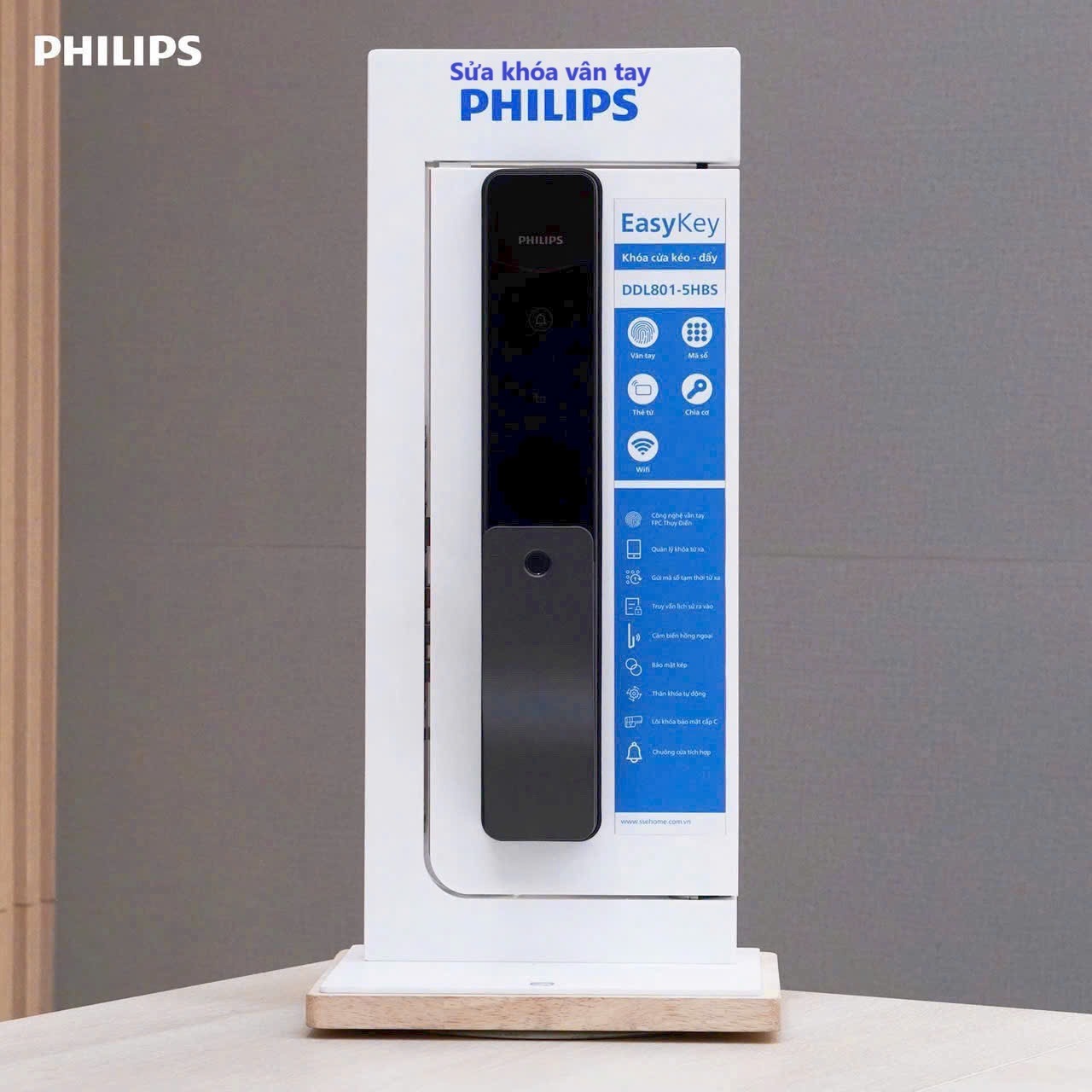 Sửa khóa vân tay philips Hà Nội